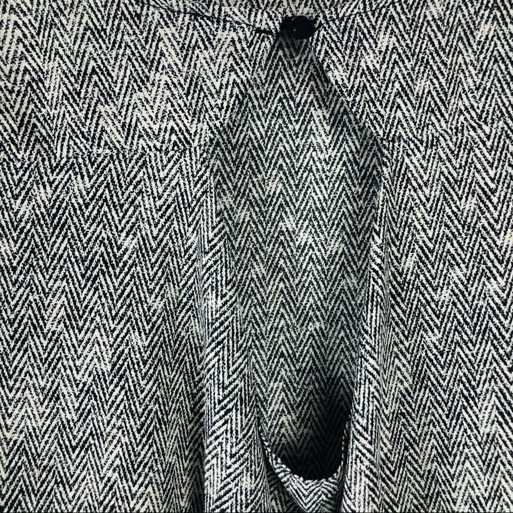 Rose & Olive black and white dress shirt M - Picture 5 of 5